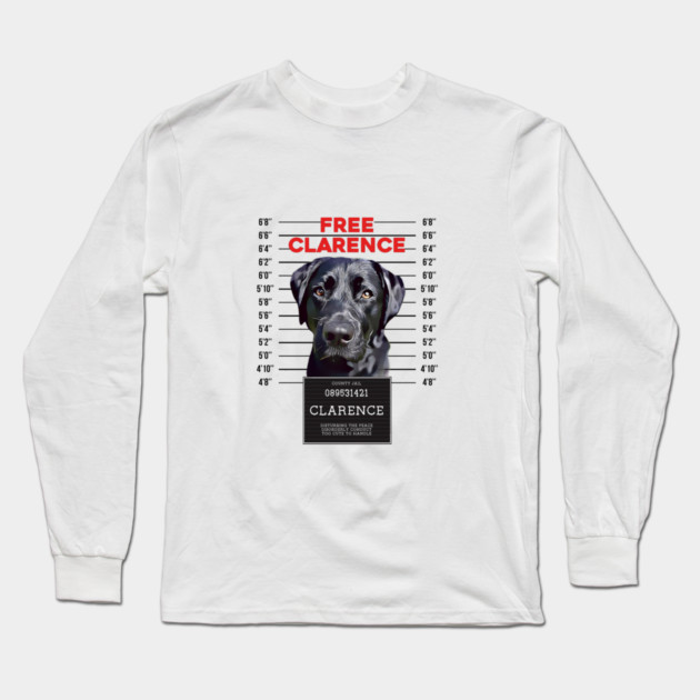 Free Clarence Long Sleeve T-Shirt by James's Store 98