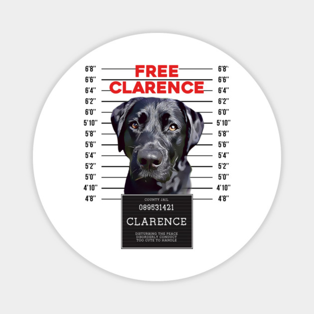 Free Clarence Magnet by James's Store 98