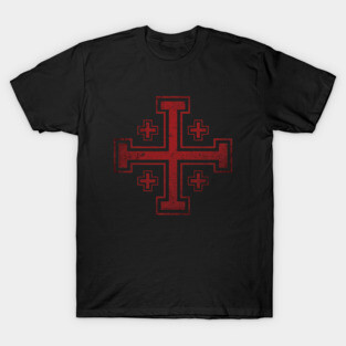 Kingdom of Jerusalem Cross T-Shirt
