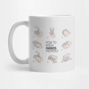 Wash Your Hands How To Mug
