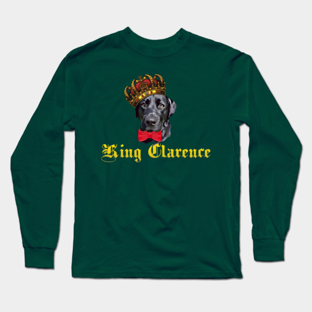 King Clarence Long Sleeve T-Shirt by James's Store 98