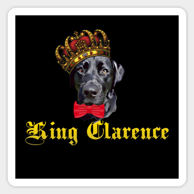 King Clarence Sticker by James's Store 98