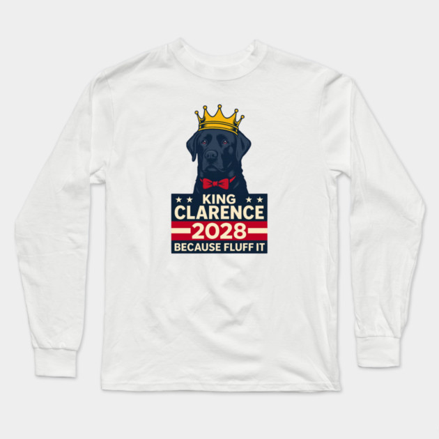 King Clarence 2028 Long Sleeve T-Shirt by James's Store 98