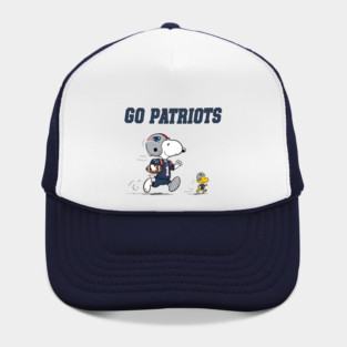 New England Patriots – Snoopy Go Patriots Hat