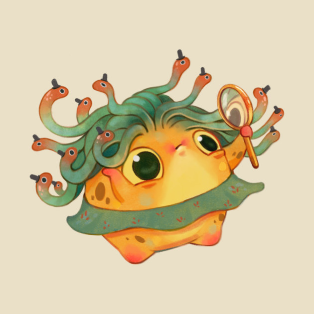Medusa Frog by Lucracia Ray
