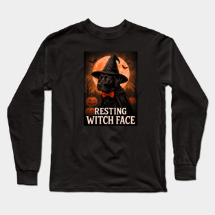 Resting Witch Face Long Sleeve T-Shirt