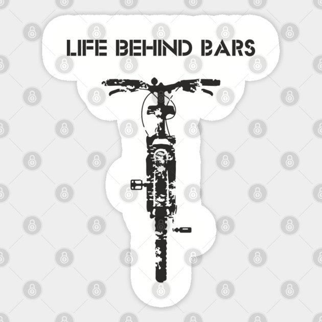 Life Behind The Bars Mountain Bike Outdoor Life Sticker by Anticorporati