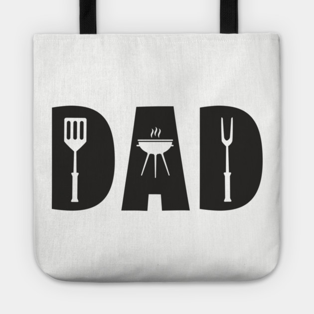 Dad Grill BBQ Grill Master Father's Day Tote by Anticorporati