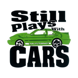 Still Plays With Card - 90s Mustang Green T-Shirt