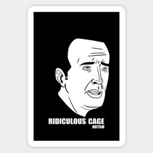 Ridiculous Cage Sticker