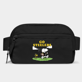 Pittsburgh Steelers - Snoopy & Woodstock Football Bag