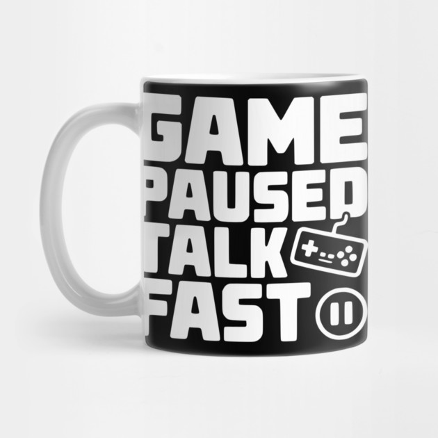 Game Paused Talk Fast by Frank Ring