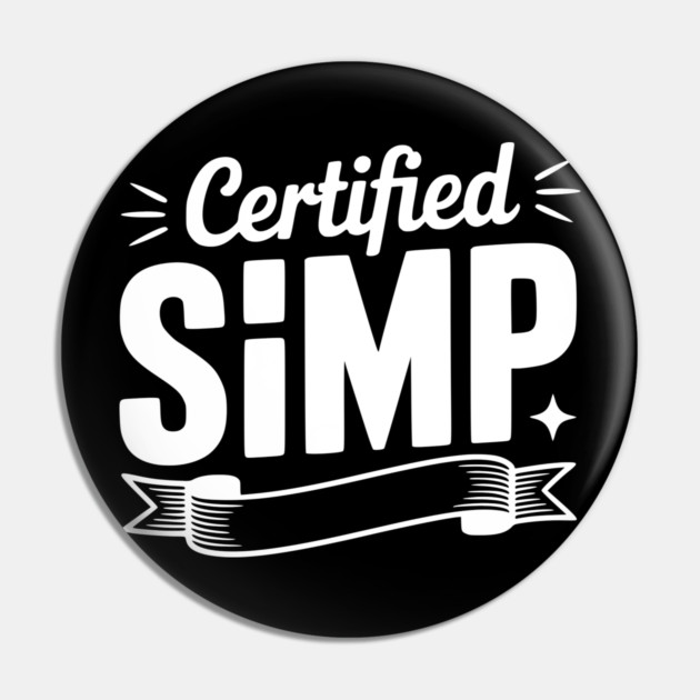Certified Simp Pin by Frank Ring