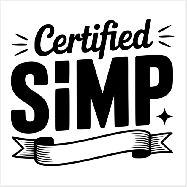 Certified Simp Wall Art by Frank Ring