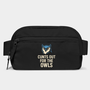 Hoots Out For The Owls Funny Football Owl Mascot Fan Bag