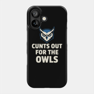 Hoots - Out - for - the - Owls - Funny - Football - Mascot - Fan Phone Case