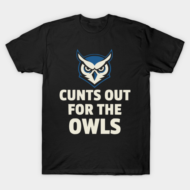 Hoots - Out - for - the - Owls - Funny - Football - Mascot - Fan T-Shirt by ArtistTee ⭐⭐⭐⭐⭐