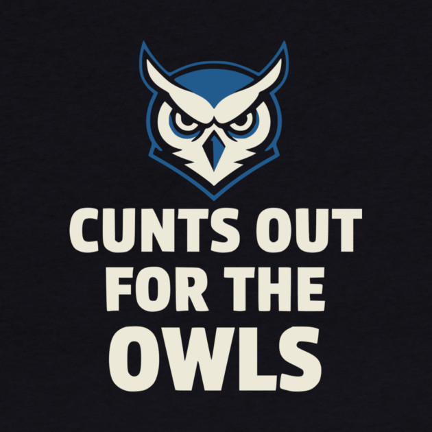Hoots - Out - for - the - Owls - Funny - Football - Mascot - Fan by ArtistTee ⭐⭐⭐⭐⭐