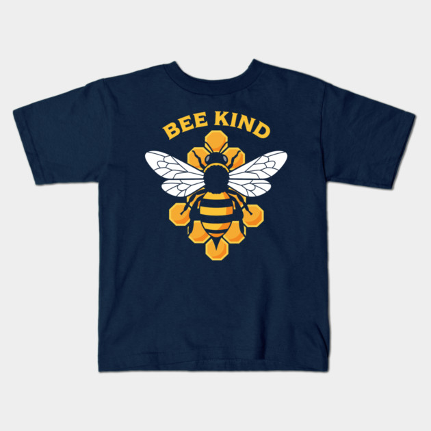 Bee Kind Kids T-Shirt by enrynz