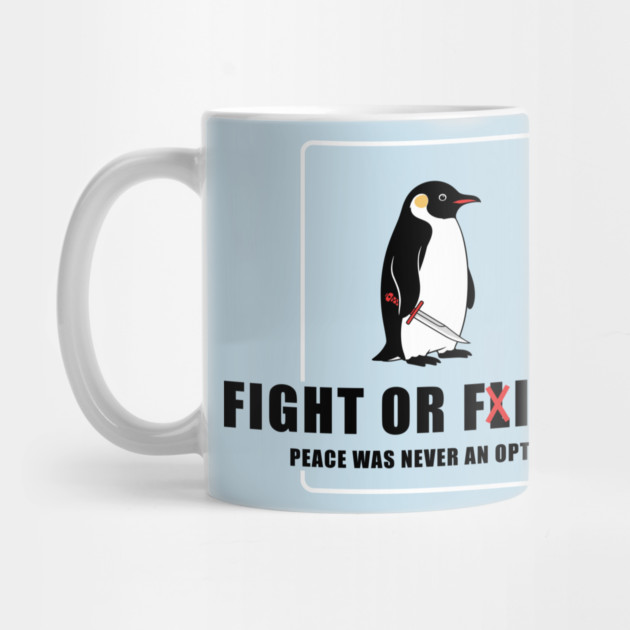 Fight or Flight Penguin by enrynz