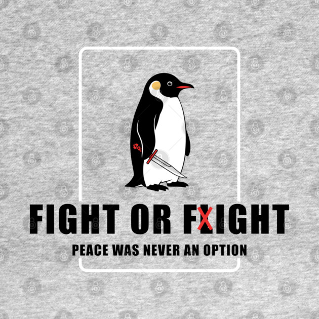 Fight or Flight Penguin by enrynz