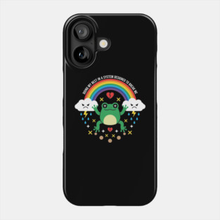 Mental Health Frog Phone Case