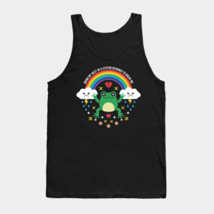 Mental Health Frog Tank Top