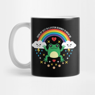 Mental Health Frog Mug