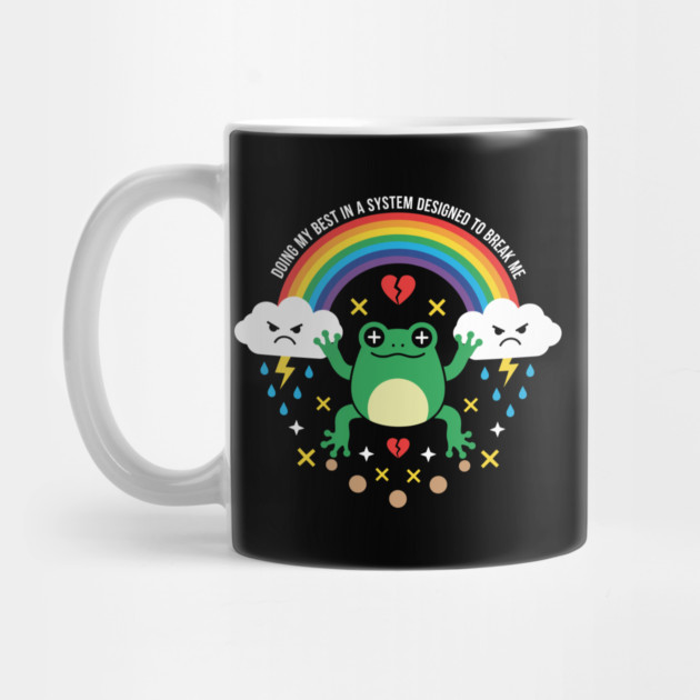 Mental Health Frog by enrynz