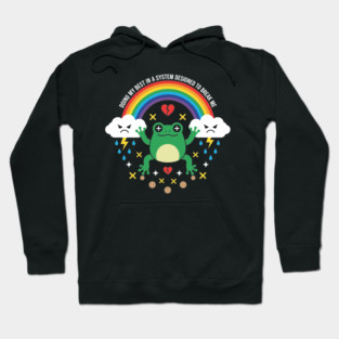 Mental Health Frog Hoodie