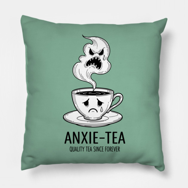 Anxie-Tea Pillow by enrynz