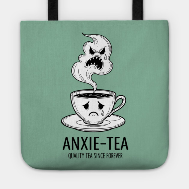 Anxie-Tea Tote by enrynz