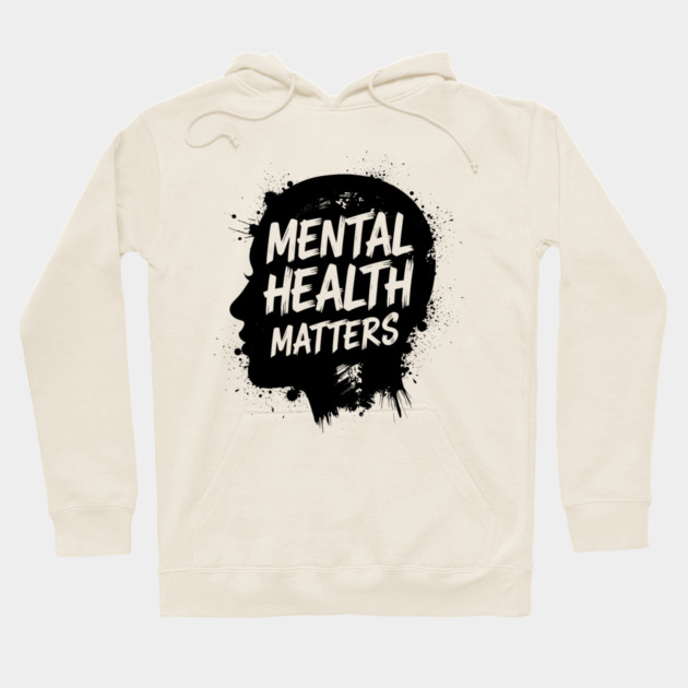 Mental Health Matters Hoodie by enrynz