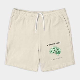 AI Can't Steal Snacks Shorts