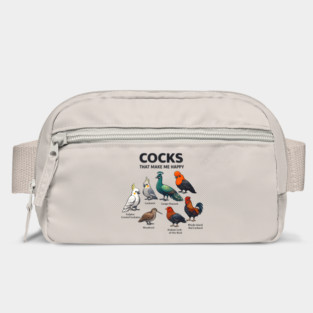 Cocks That Make Me Happy - Funny Bird Lover Bag