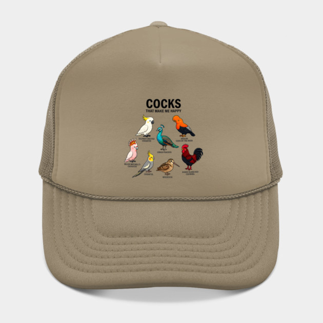 Cocks - That - Make - Me - Happy - Funny - Bird - Lover - Rooster - Peacock - Cockatoo by ArtistTee ⭐⭐⭐⭐⭐