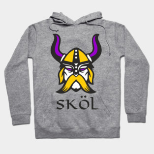 Skol Viking Scandinavian Nordic Cheer Hoodie
