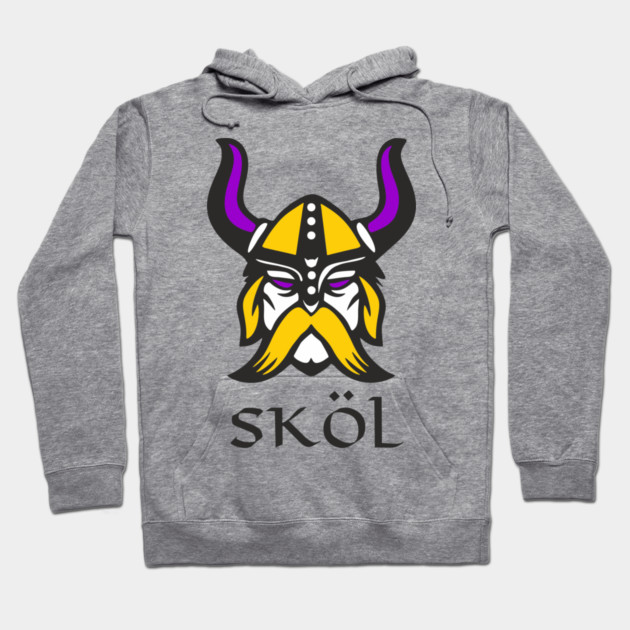 Skol Viking Scandinavian Nordic Cheer Hoodie by Anticorporati
