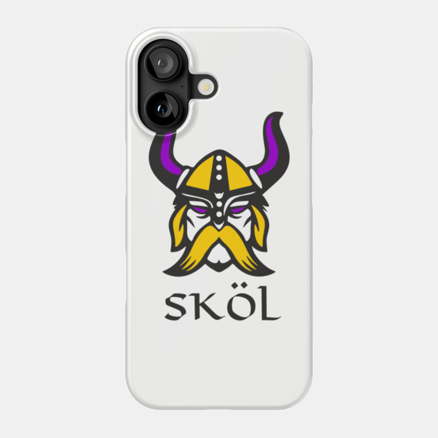 Skol Viking Scandinavian Nordic Cheer Phone Case by Anticorporati