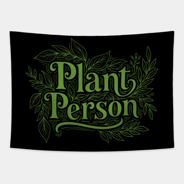 Plant Person Tapestry by enrynz