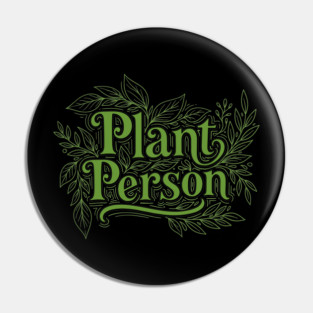Plant Person Pin