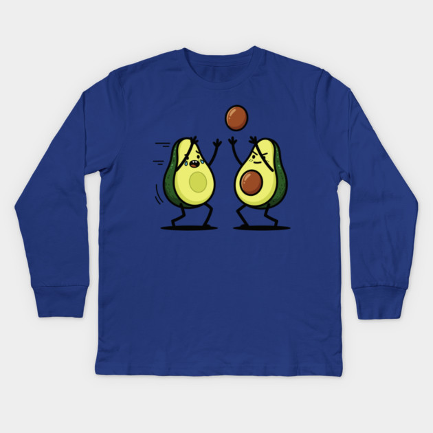 Avocado Bully Kids Long Sleeve T-Shirt by enrynz
