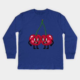 Cherry Duo Kids Long Sleeve T-Shirt