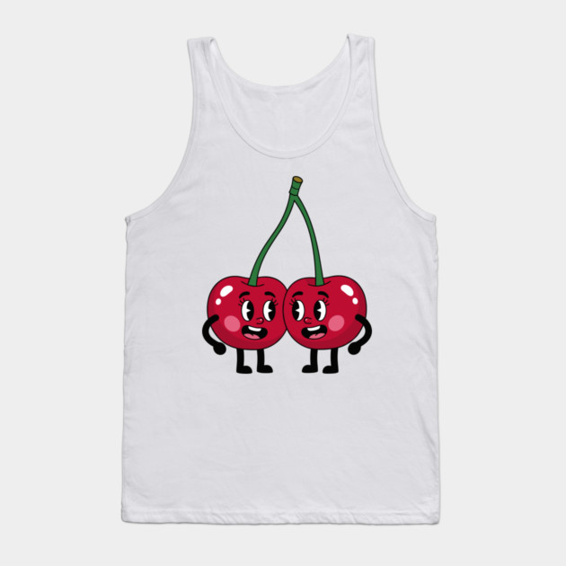 Cherry Duo Tank Top by enrynz