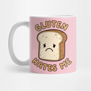 Gluten Hates Me Mug