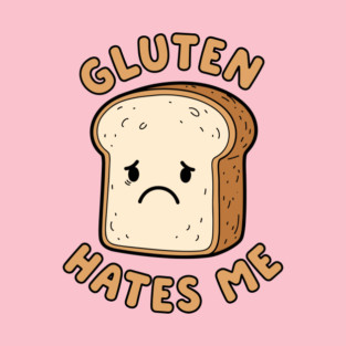 Gluten Hates Me T-Shirt