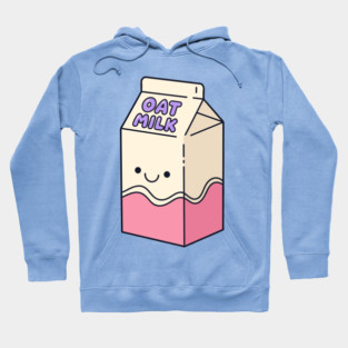 Adorable Oat Milk Cartoon Hoodie