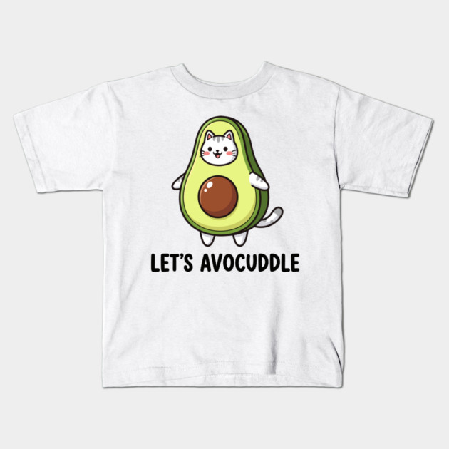 Let's Avocuddle Kids T-Shirt by enrynz
