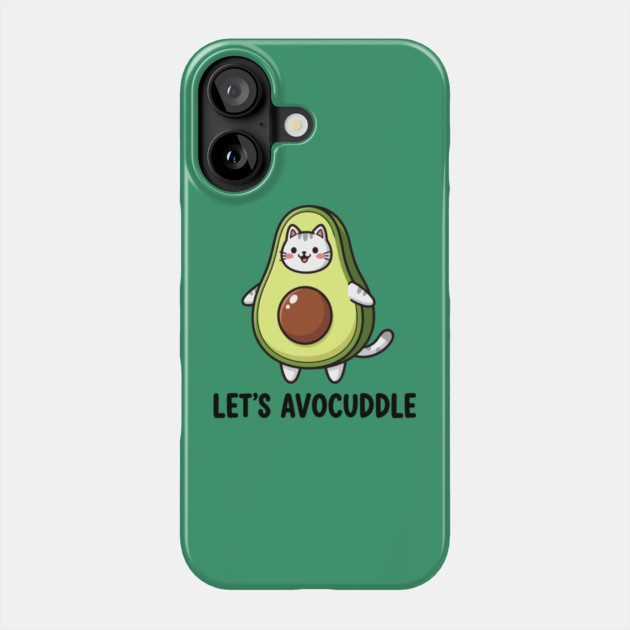 Let's Avocuddle Phone Case by enrynz