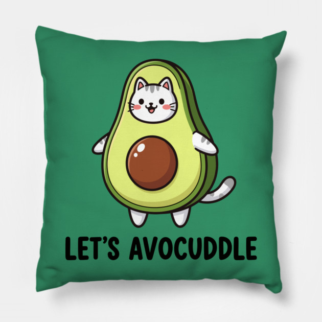 Let's Avocuddle Pillow by enrynz